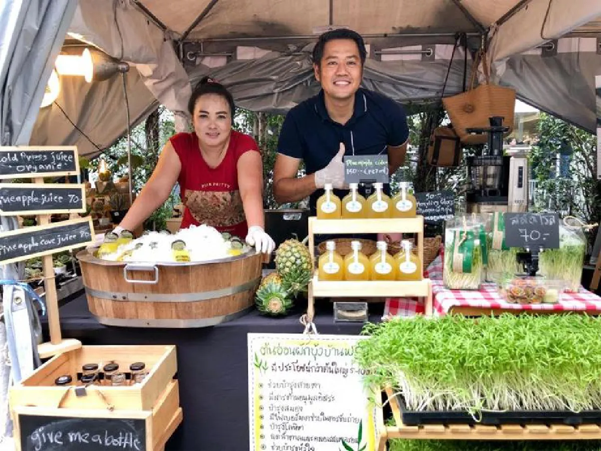 กรีนเนอรี่ มาร์เก็ต ตลาดสีเขียวของคนกรุง