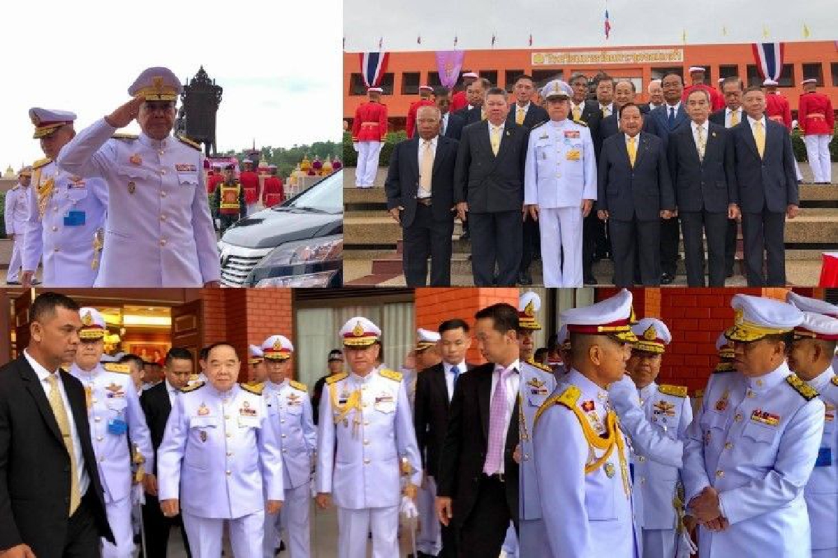 คึกคัก! "บิ๊กตู่-อดีตบิ๊กกองทัพ" ร่วมงาน 131 ปี โรงเรียนนายร้อย จปร. คึกคัก! "บิ๊กตู่-อดีตบิ๊กกองทัพ" ร่วมงาน 131 ปี โรงเรียนนายร้อย จปร.