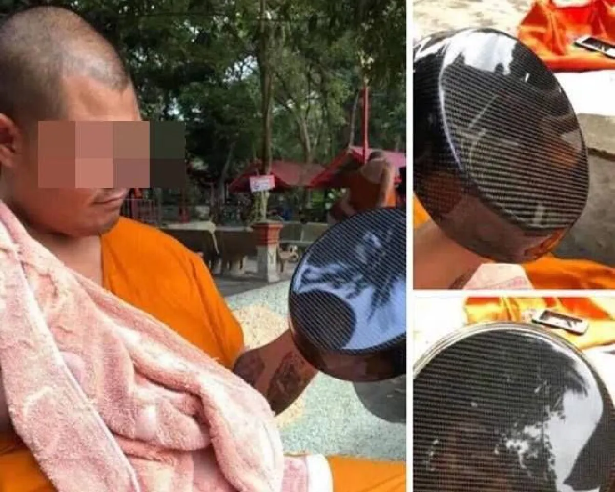 สายซิ่ง! หลวงพี่ แต่งบาตรด้วยการหุ้มคาร์บอน