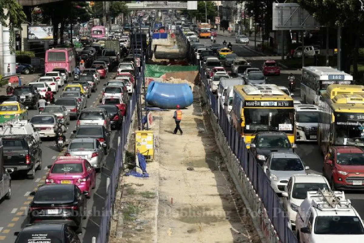 กางแผน 5 ข้อเร่งด่วน! แก้วิกฤต"รถติดลาดพร้าว"