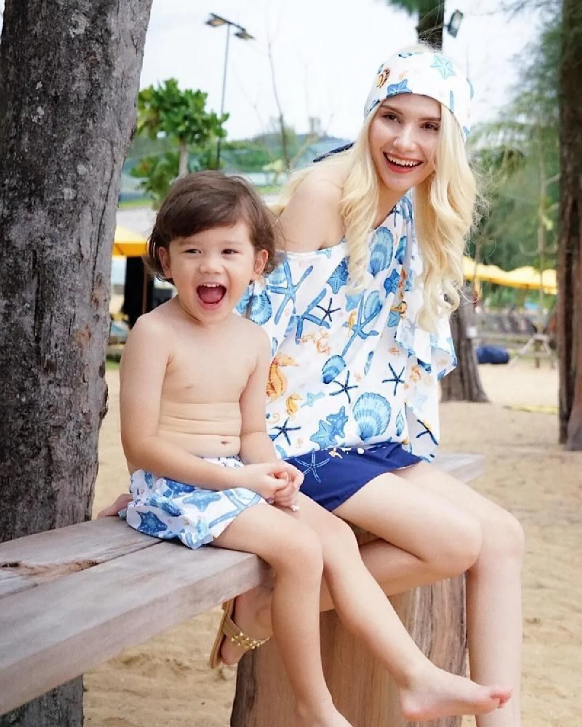 เข้ากันได้ดี! ซาร่า พา น้องแม็กซ์เวลล์ ทำความรู้จักแฟนใหม่ คริสเตียน