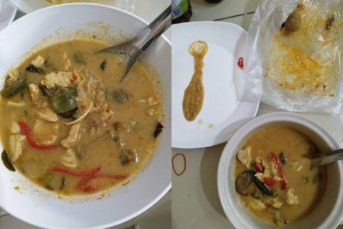 อ้างเจอถุงยางในข้าวแกง สุดท้ายชาวเน็ตร่วมจับผิดพบสร้างเรื่องเรียกกระแส ? อ้างเจอถุงยางในข้าวแกง สุดท้ายชาวเน็ตร่วมจับผิดพบสร้างเรื่องเรียกกระแส ?