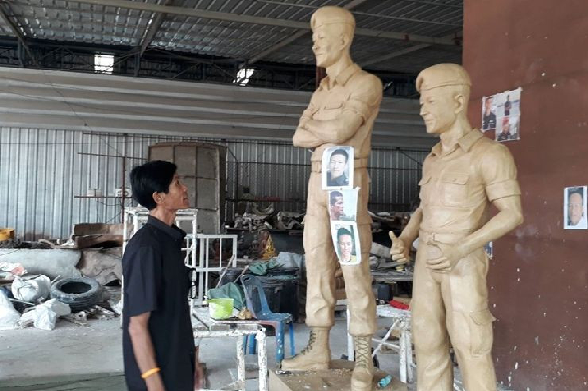 ก่อสร้างอนุสรณ์จ่าแซมที่บ้านเกิดร้อยเอ็ดคืบคาดเสร็จต.ค.61 ก่อสร้างอนุสรณ์จ่าแซมที่บ้านเกิดร้อยเอ็ดคืบคาดเสร็จต.ค.61