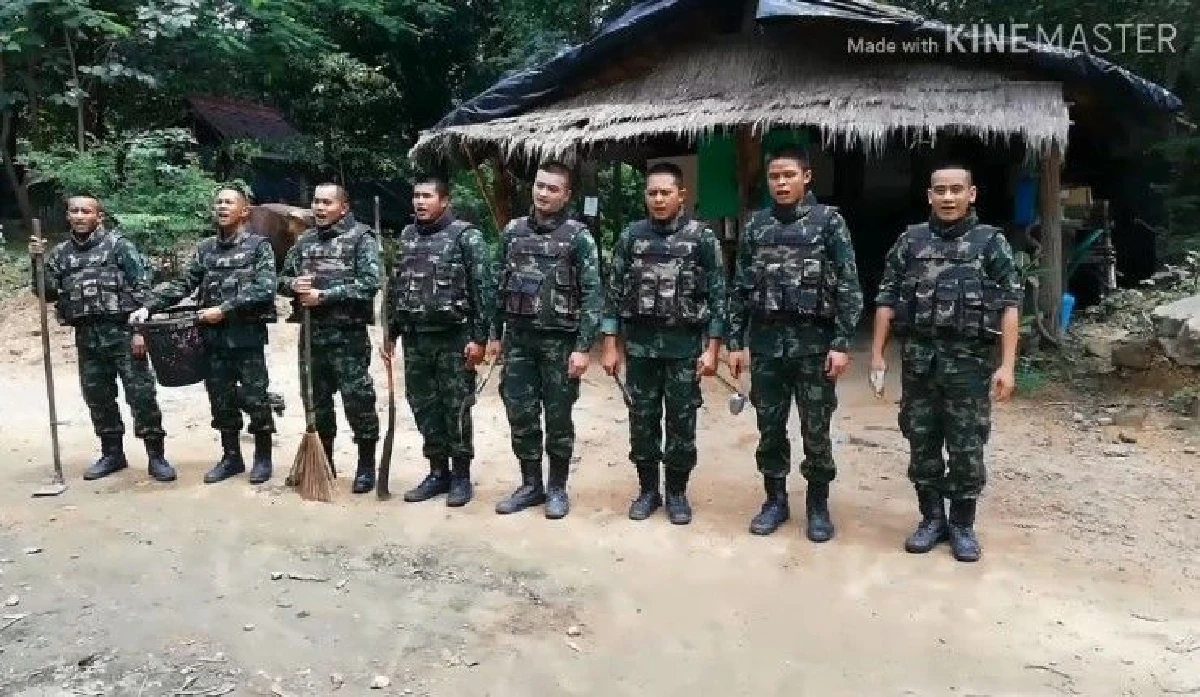 "ทหารชายแดน" ร่วมอัดคลิปร้องเพลงบอกรักแม่-ไม่ได้กลับบ้านเพราะปฏิบัติหน้าที่