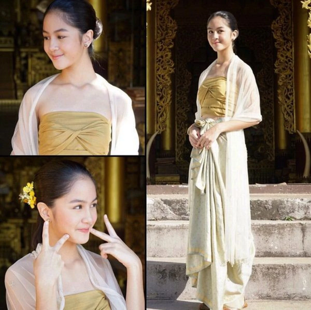 10 ภาพ "น้องมุก รปภัช” เจ้าของบท "มณีจันทร์” ลูกสาว "แม่นุ่น ดารัณ"