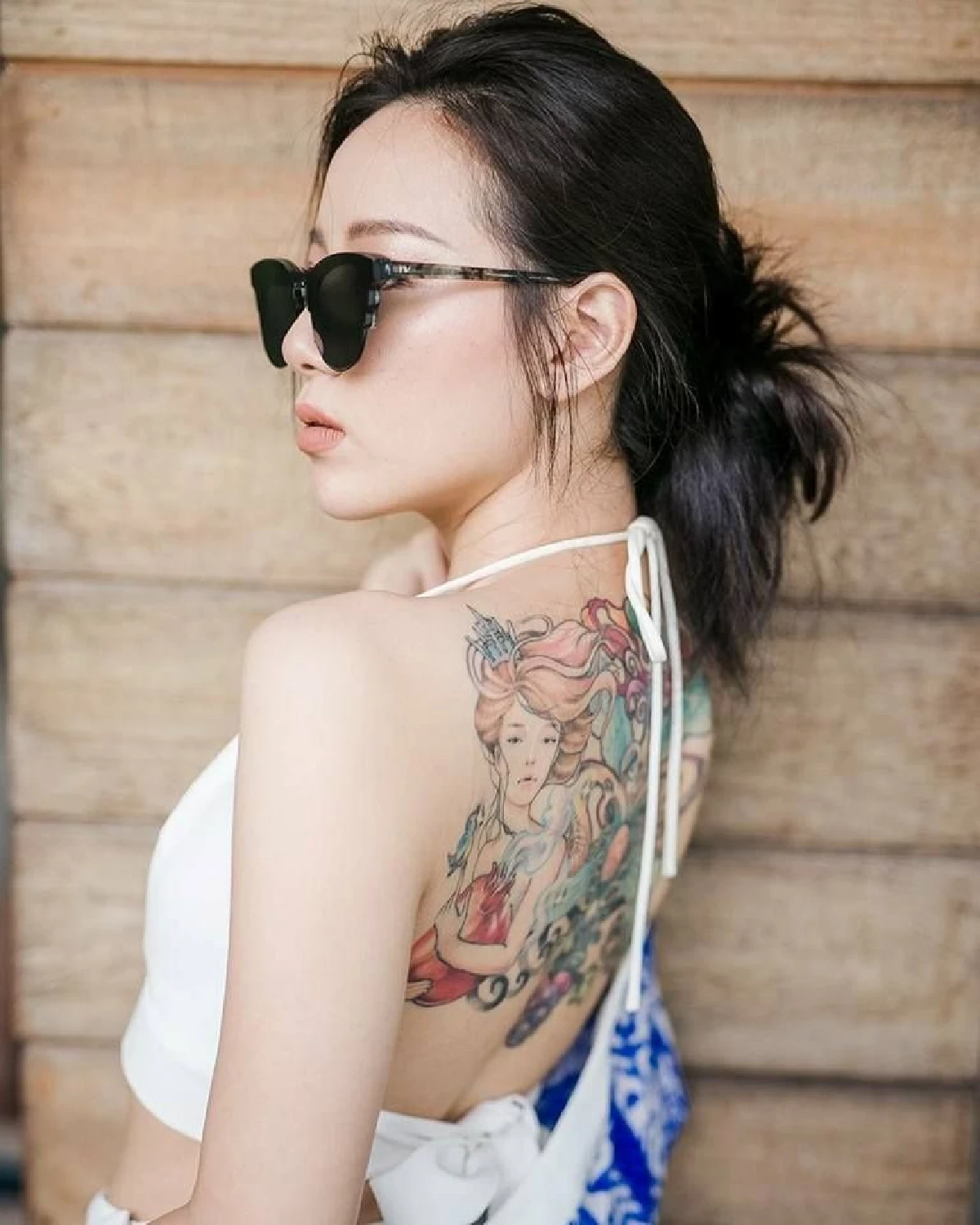 "ทับทิม มัลลิกา” อวดรอยสักที่แฝงไปด้วยความเซ็กซี่ แถมยังมีความหมายสุดลึกซึ้ง