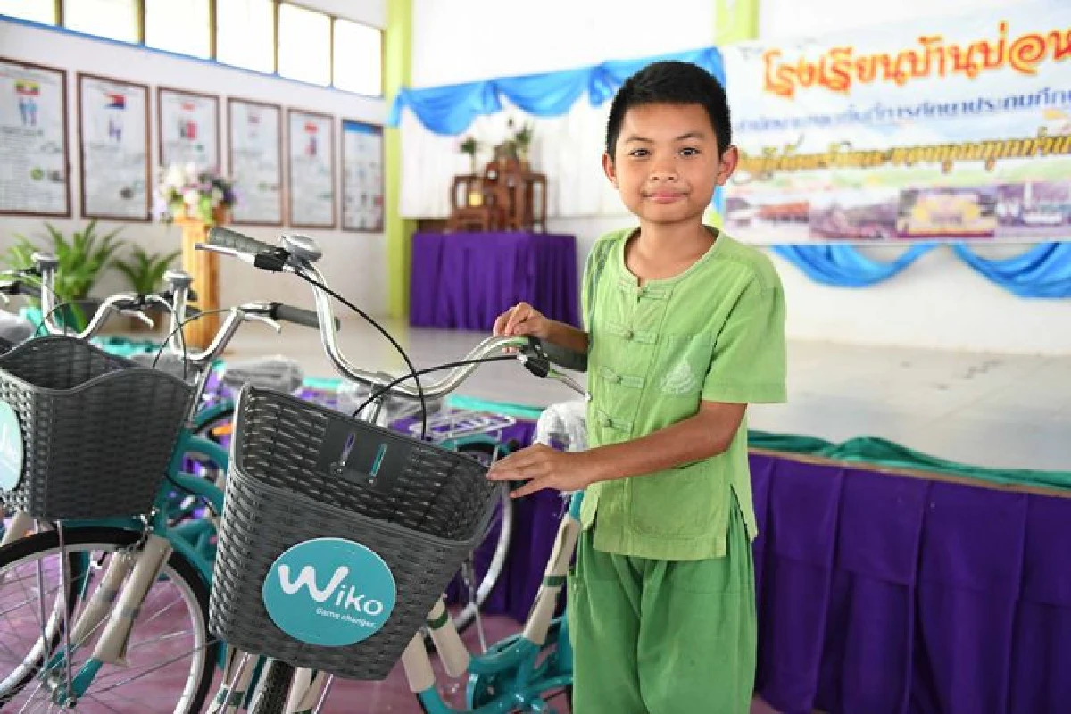 วีโก ปันน้ำใจ ส่งมอบจักรยาน เติมรอยยิ้ม ให้น้อง