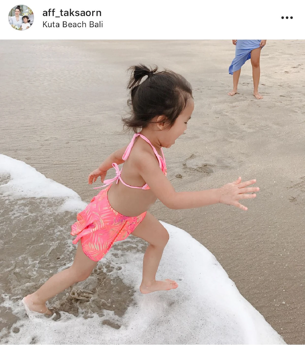 “แม่แอฟ” พา “น้องปีใหม่” และครอบครัวบินเที่ยวลั๊นลาที่บาหลี