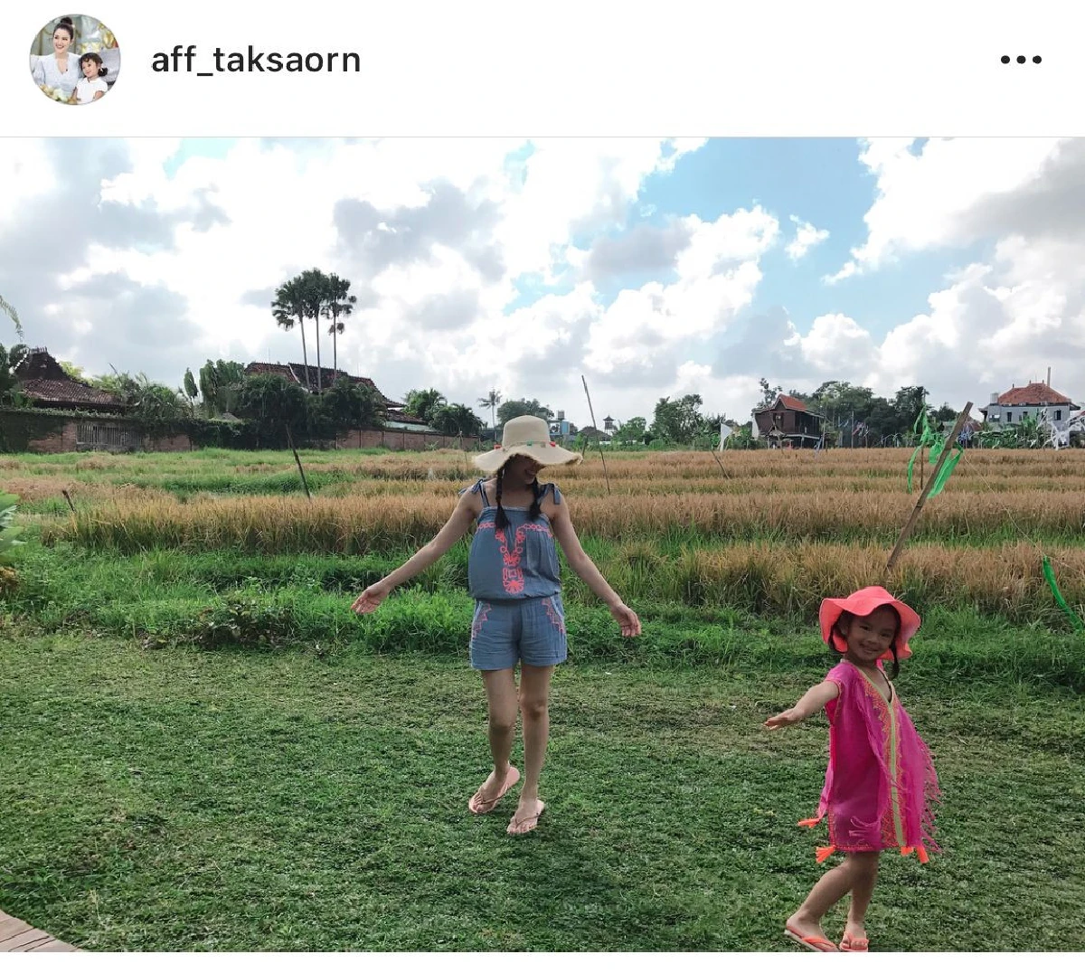 “แม่แอฟ” พา “น้องปีใหม่” และครอบครัวบินเที่ยวลั๊นลาที่บาหลี