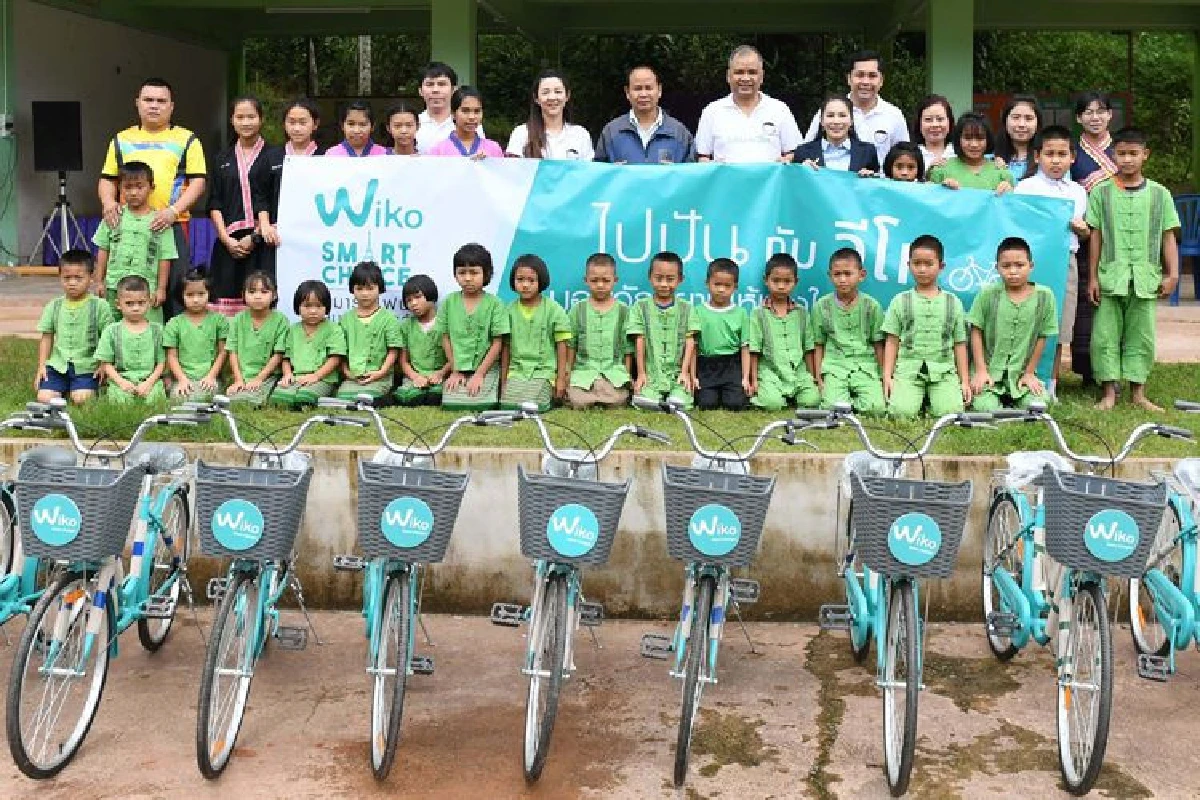 วีโก ปันน้ำใจ ส่งมอบจักรยาน เติมรอยยิ้ม ให้น้อง