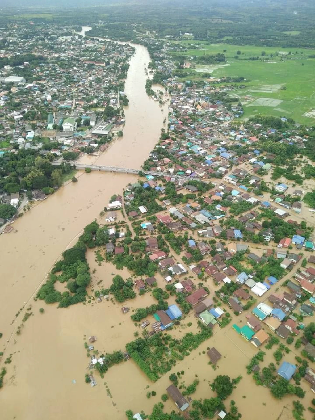 "น่าน"ยังอ่วม หลายพื้นที่น้ำท่วมสูง