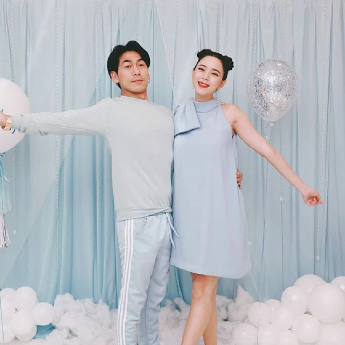 ชมภาพปาร์ตี้ต้อนรับ "น้องไทก้า" ลูกชายคนแรกของ "เพชรจ้า-นิวเคลียร์"