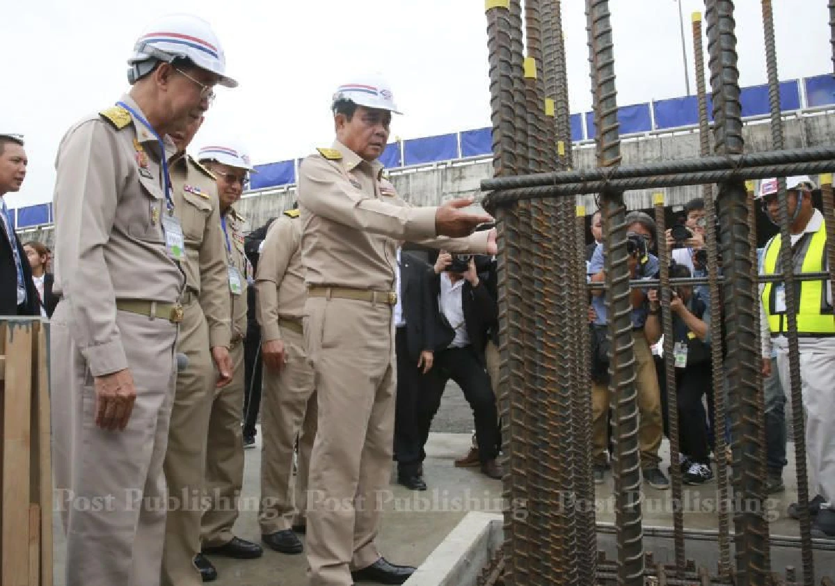 บิ๊กตู่เปิดก่อสร้างรถไฟฟ้า"โมโนเรล" 2สายแรกของไทยคาดให้บริการปี64