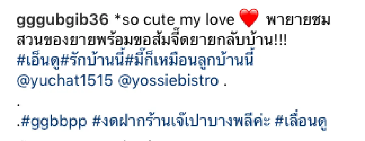 ใครๆ ก็เอ็นดู! “น้องเป่าเปา” จูงมือ “คุณยายจิ๋ม” ชมสวน พร้อมขอส้มจี๊ด