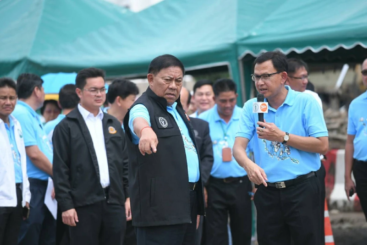 กทม.สร้างบ่อหน่วงน้ำใต้ดินคืบคาดเสร็จก.ย.นี้