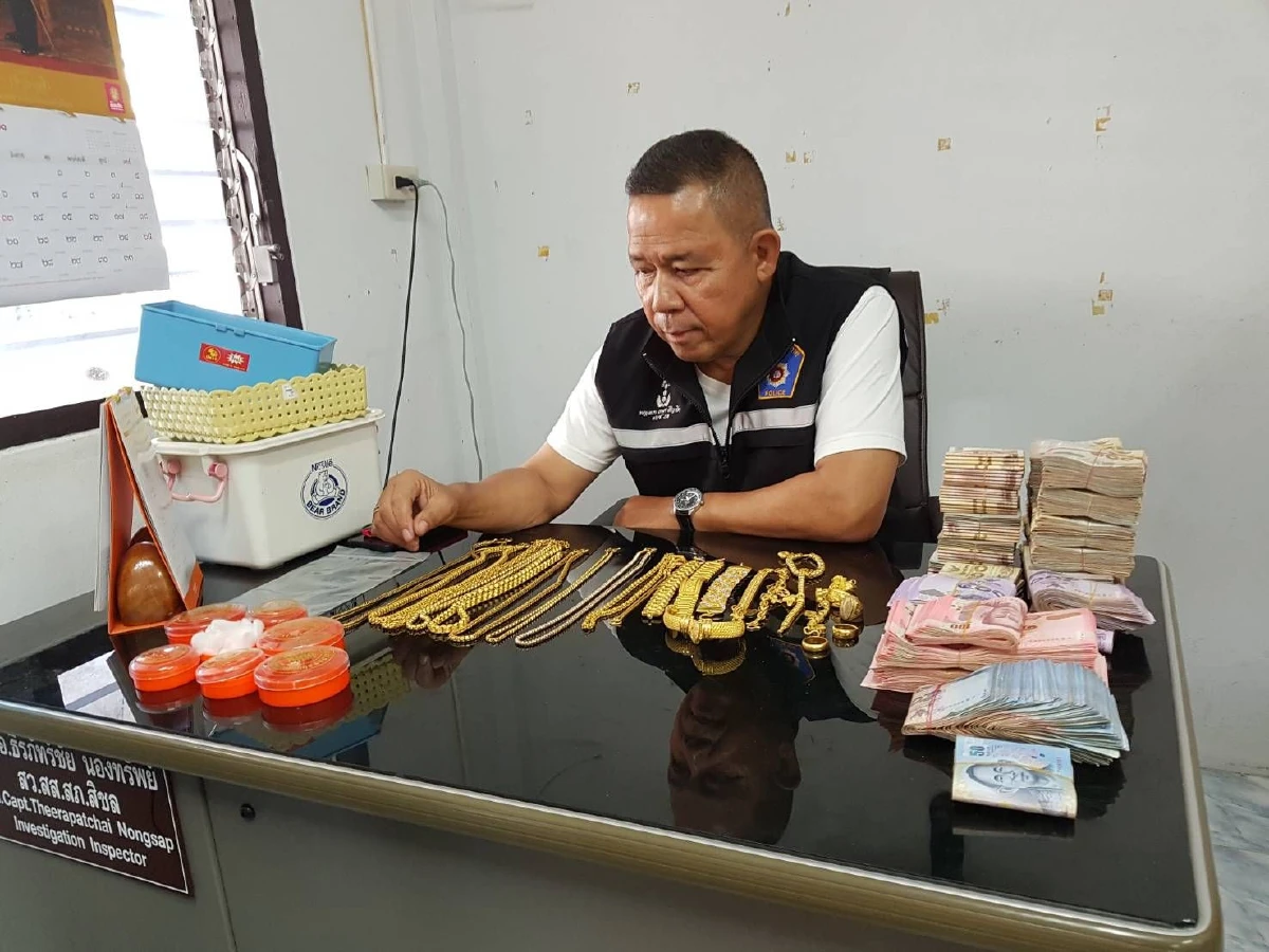ตำรวจจับเจ้าแม่ปล่อยกู้เรียกดอกเบี้ยโหดยึดเงินสดเกือบ2ล้านทอง83บาท