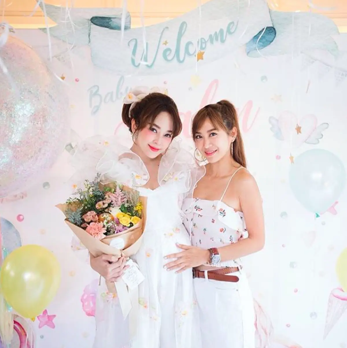 “เป้ย ปานวาด” จัดปาร์ตี้เบบี้ชาวเวอร์ เตรียมต้อนรับลูกสาว “น้องปราณปาลิน"