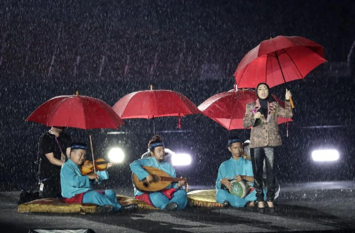 ชมภาพชุด!พิธีปิดเอเชียนเกมส์2018 เจ้าภาพดึงบอยแบนด์เกาหลีร่วมโชว์