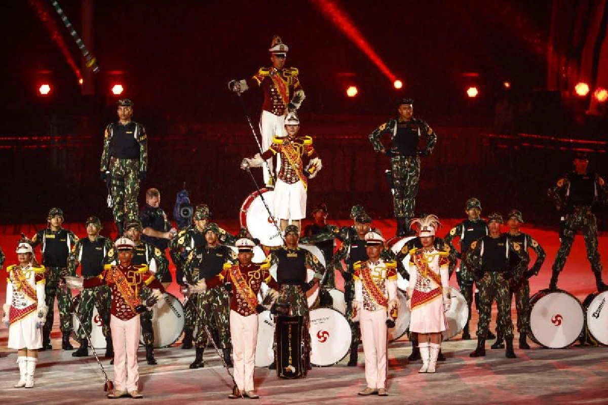 ชมภาพชุด!พิธีปิดเอเชียนเกมส์2018 เจ้าภาพดึงบอยแบนด์เกาหลีร่วมโชว์