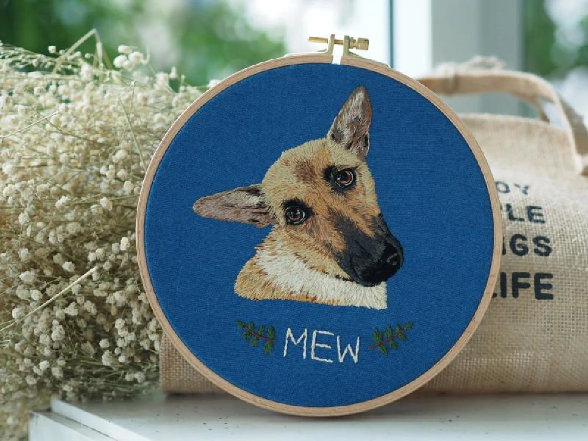 จากเชฟสู่นักปักผ้ารูปสัตว์เสมือนจริง