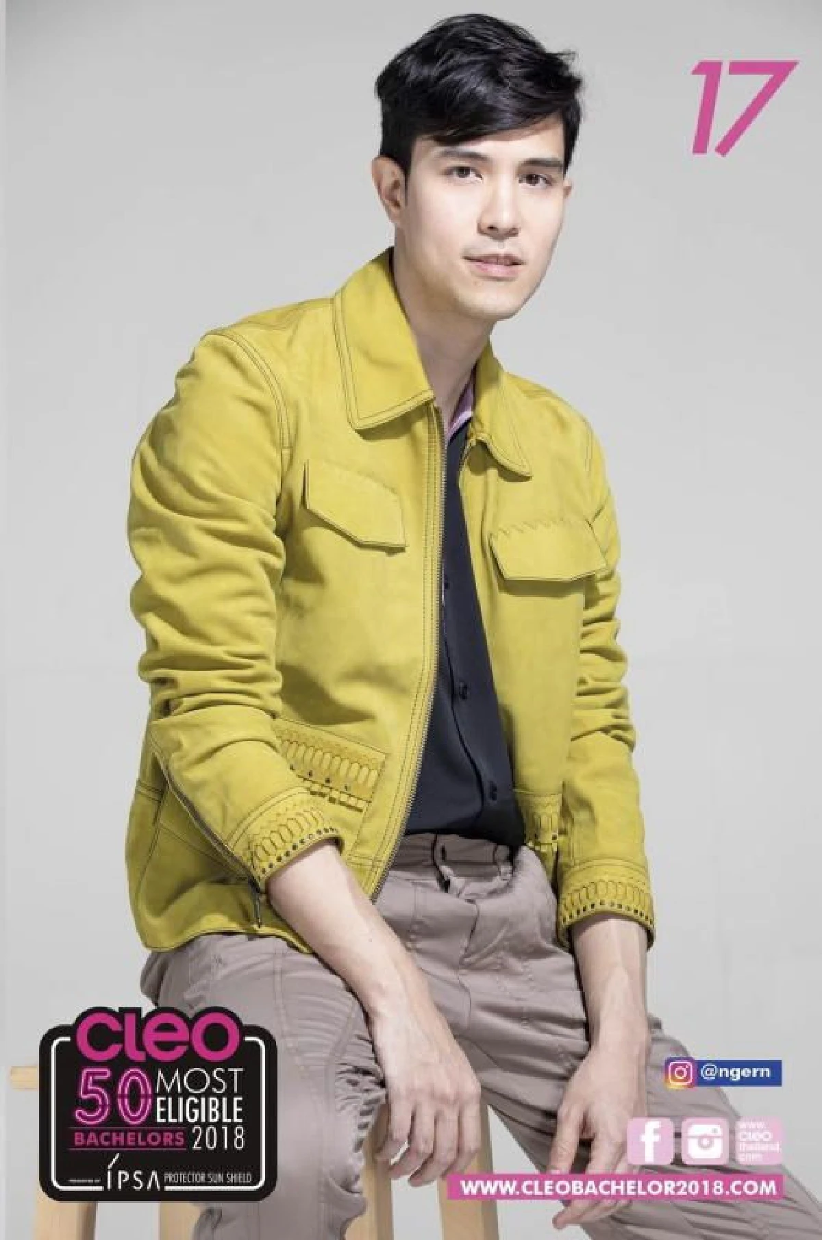 รู้จัก 3 หนุ่มโสดคลีโอ 2018 แบบแนบชิด