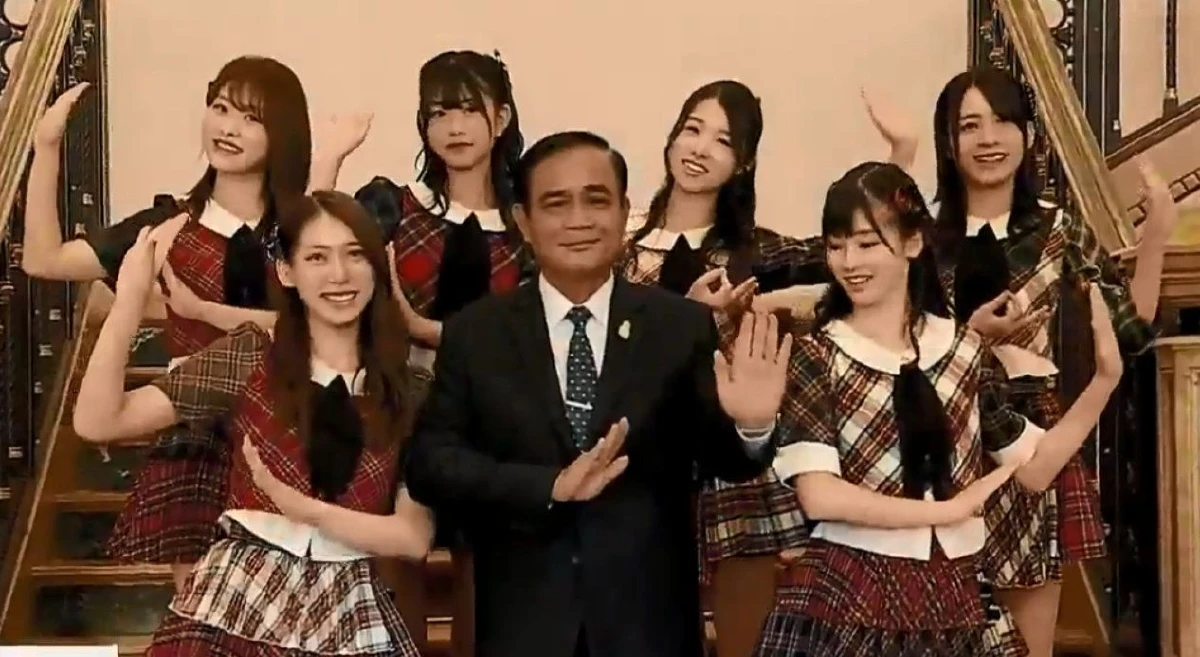 "ลุงตู่" เผยกับ "AKB48" เมนูอันดับ 2 ในใจก็คืออาหารญี่ปุ่น