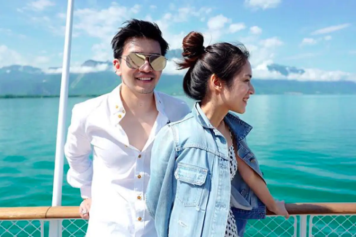 ส่องภาพหวาน “โดนัท-ไฮโซตาม” นานๆ จะสวีทที  แต่สวีทหนักมาก