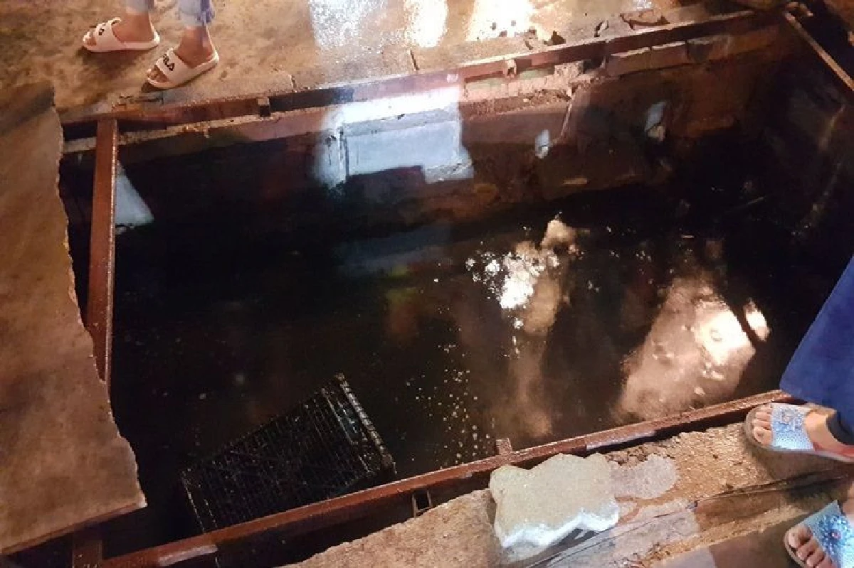 สลด!ควาญพาช้างเร่ร่อนเดินตกท่อระบายน้ำถูกไฟดูดตาย