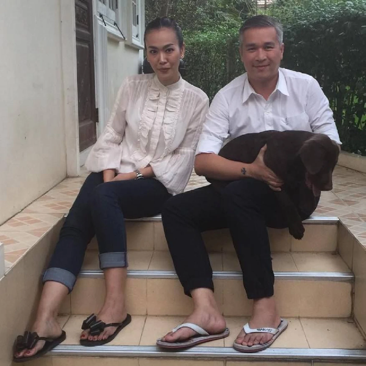 "สายฟ้า เศรษฐบุตร" อดีตพระเอกดัง ควงแฟนสาว “กุ๊ก”  เข้าพิธีแต่งงาน หลังคบหากันร่วม 7 ปี