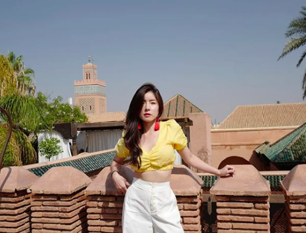 สวยทุกรูป! ส่องทริปสุดมันส์ของ “จียอน” ตะลุยมาร์ราคิช ประเทศโมร็อกโก