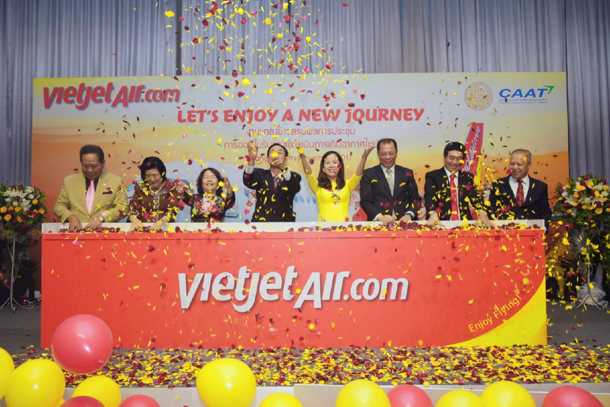 ไทยเวียตเจ็ทตั้งเป้า 3ปี รายได้เพิ่ม400% ไทยเวียตเจ็ทตั้งเป้า 3ปี รายได้เพิ่ม400%