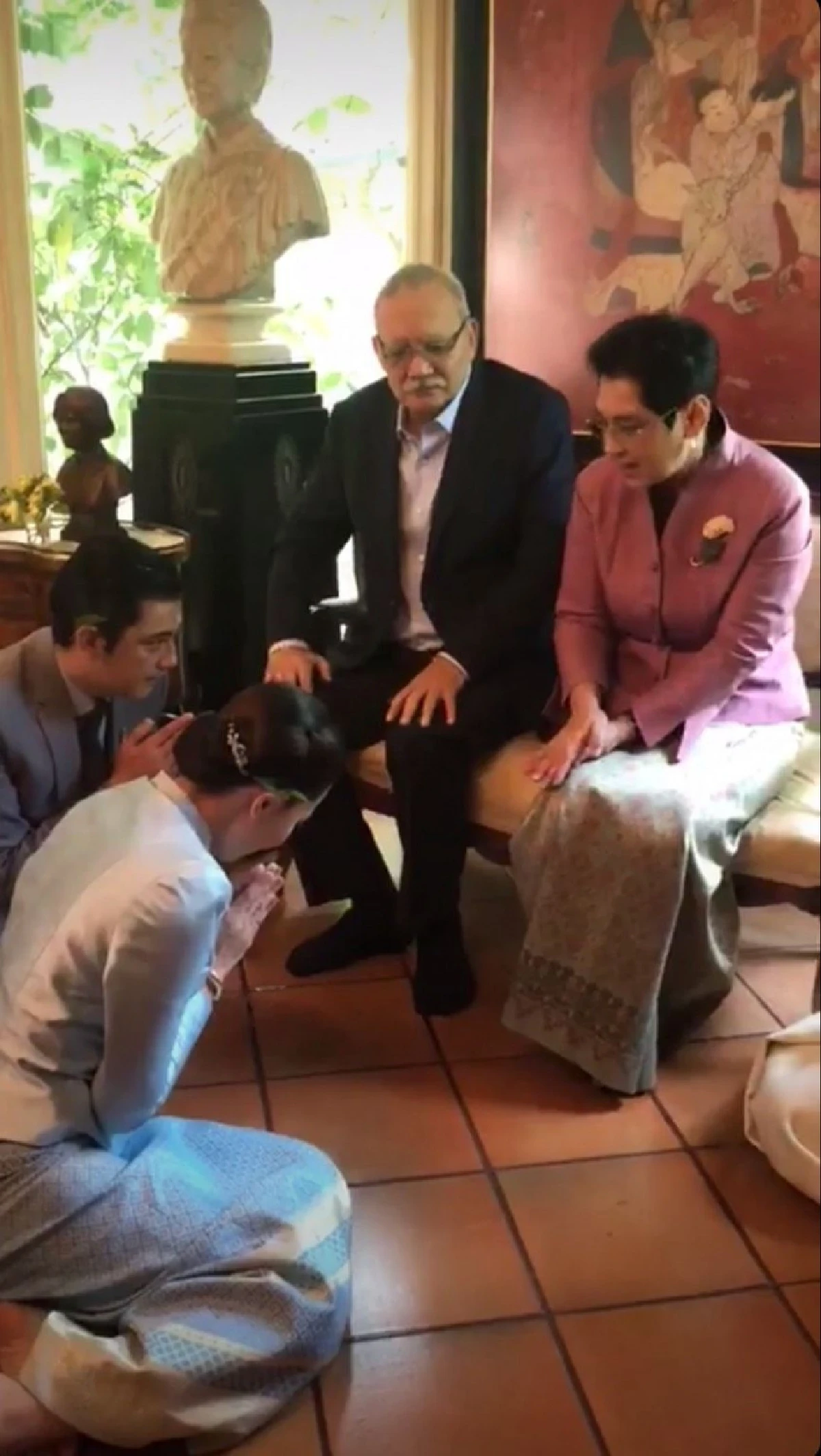 รวดเดียวจบไม่ลีลา! หนุ่ม ศรราม ควง ติ๊ก บิ๊กบราเธอร์ เข้าพิธีแต่งงานแล้ว