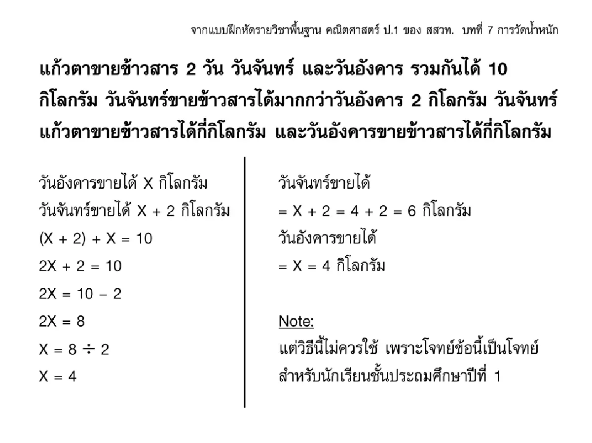 คุณแม่เผยการบ้านเด็กป.1 อธิบายและเปรียบเทียบให้ลูกเข้าใจยาก