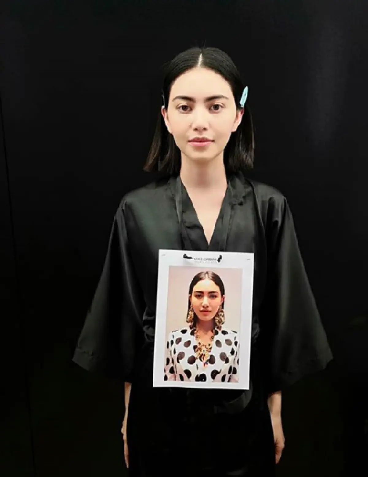 หนึ่งเดียวในเอเซีย! “ใหม่” ร่วมเดินแบบให้แบรนด์หรู กับลุคสุดเท่บนรันเวย์ Milan Fashion Week 2018