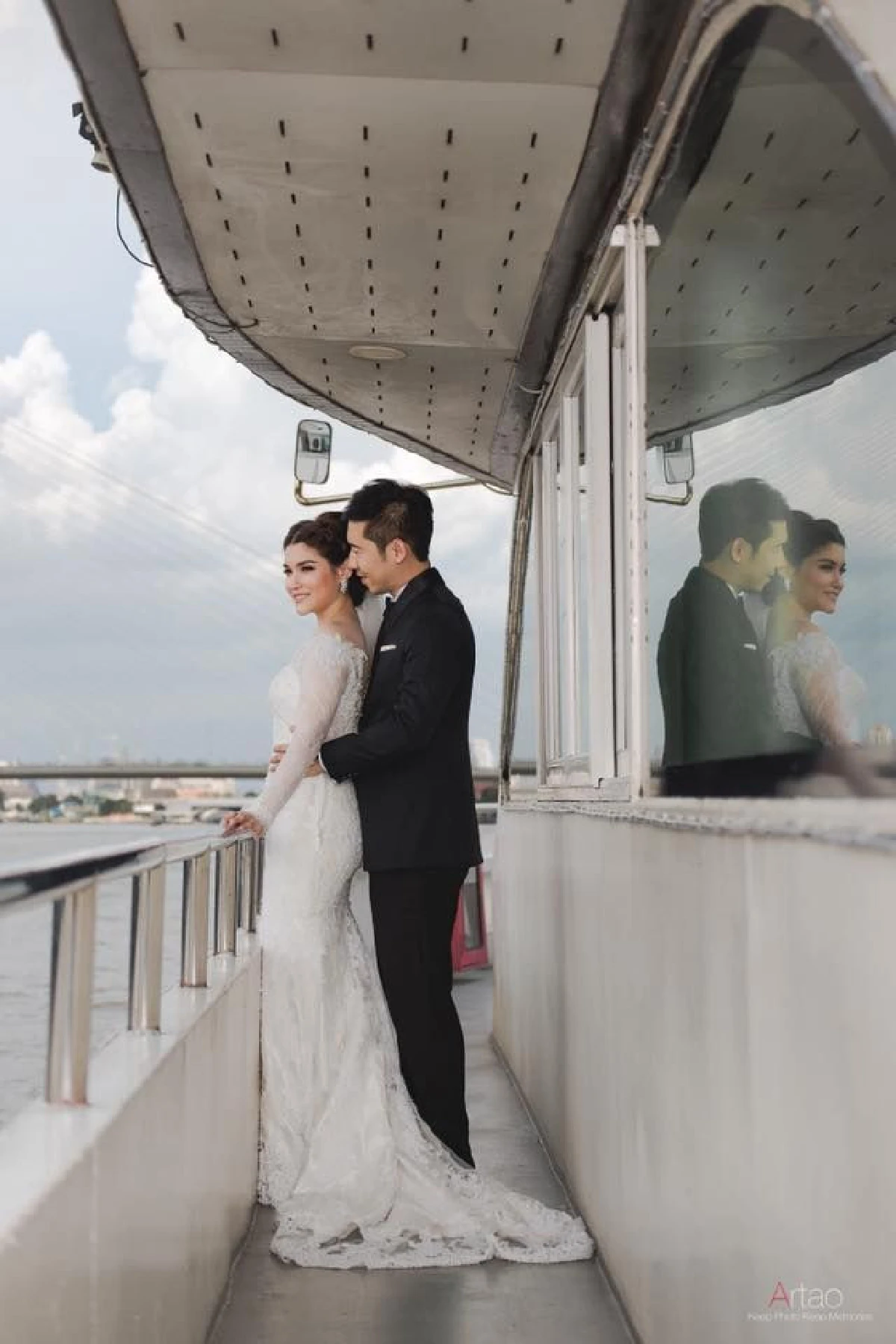 พรีเวดดิ้งสุดหรูอดีตนางเอก "แนท เอวิตรา" บนเรือสำราญที่ถูกขอแต่งงาน