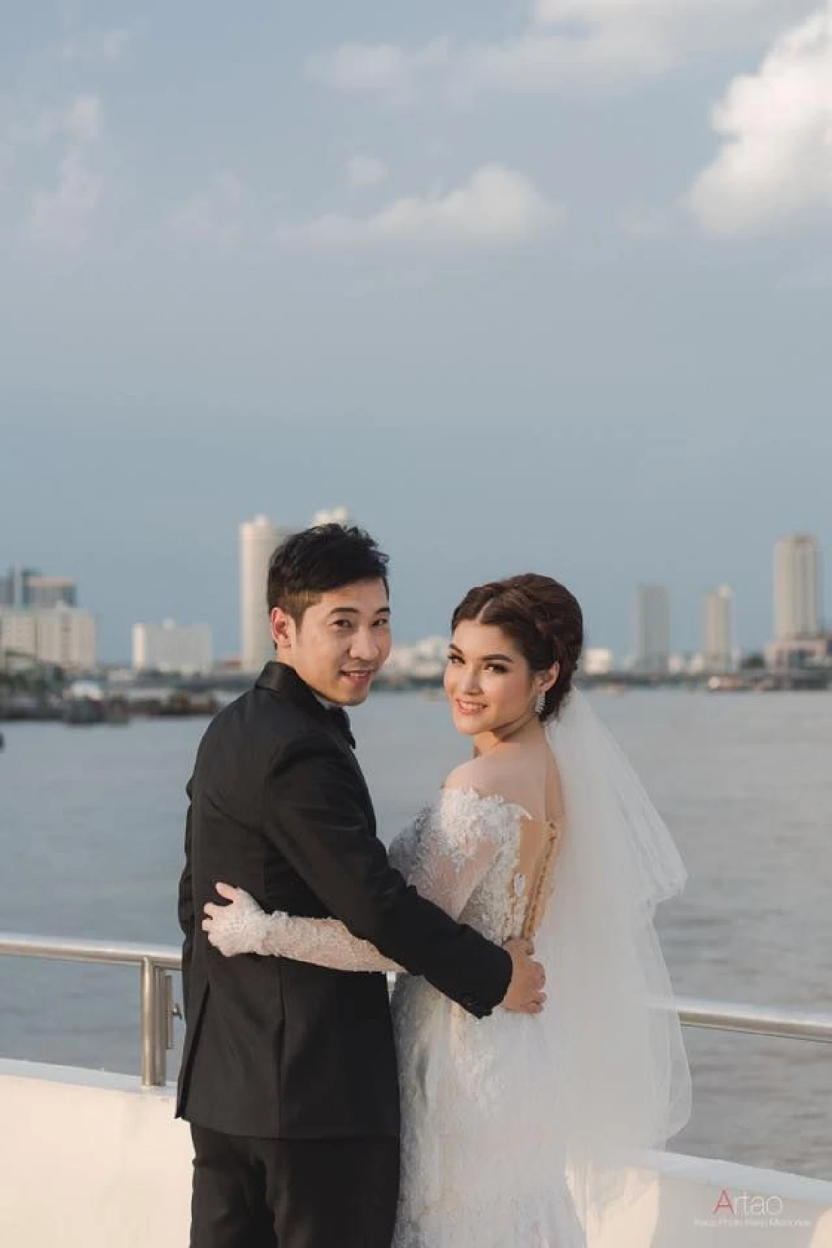 พรีเวดดิ้งสุดหรูอดีตนางเอก "แนท เอวิตรา" บนเรือสำราญที่ถูกขอแต่งงาน