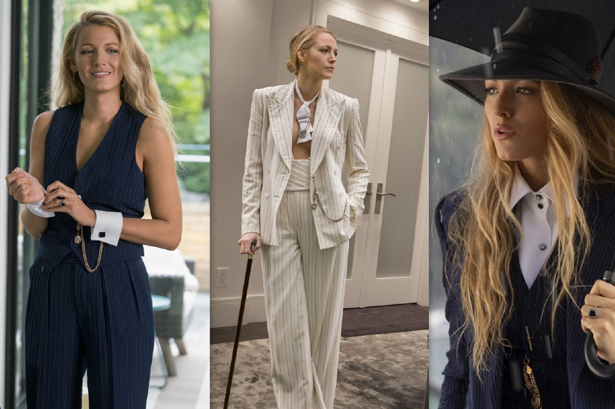 เบลค ไลฟ์ลี ตอบข้อสงสัย..ทำไมต้องใส่ชุดผู้ชายใน "A Simple Favor" เบลค ไลฟ์ลี ตอบข้อสงสัย..ทำไมต้องใส่ชุดผู้ชายใน "A Simple Favor"