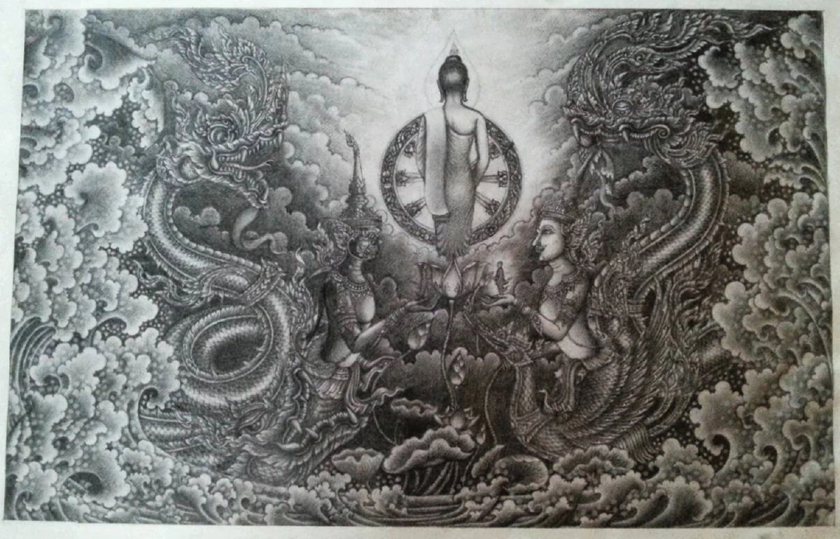 พระรุ่นใหม่สร้างงานศิลป์ เพื่อเด็กและเยาวชน