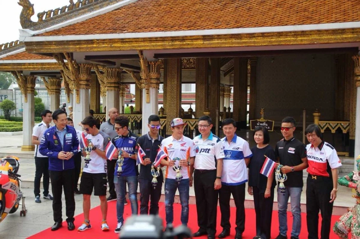 "มาร์เกซ"ถึงไทยร่วมกิจกรรมโปรโมตท่องเที่ยวก่อนลงบิดโมโตจีพี