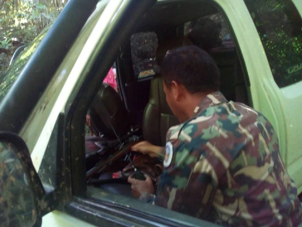 แก๊งปลัดอำเภอปฏิเสธล่าสัตว์ป่าไทรโยค จนท.เผยเจอแค่อุ้งตีนหมี4ข้างคาดเนื้อถูกกินหมดแล้ว