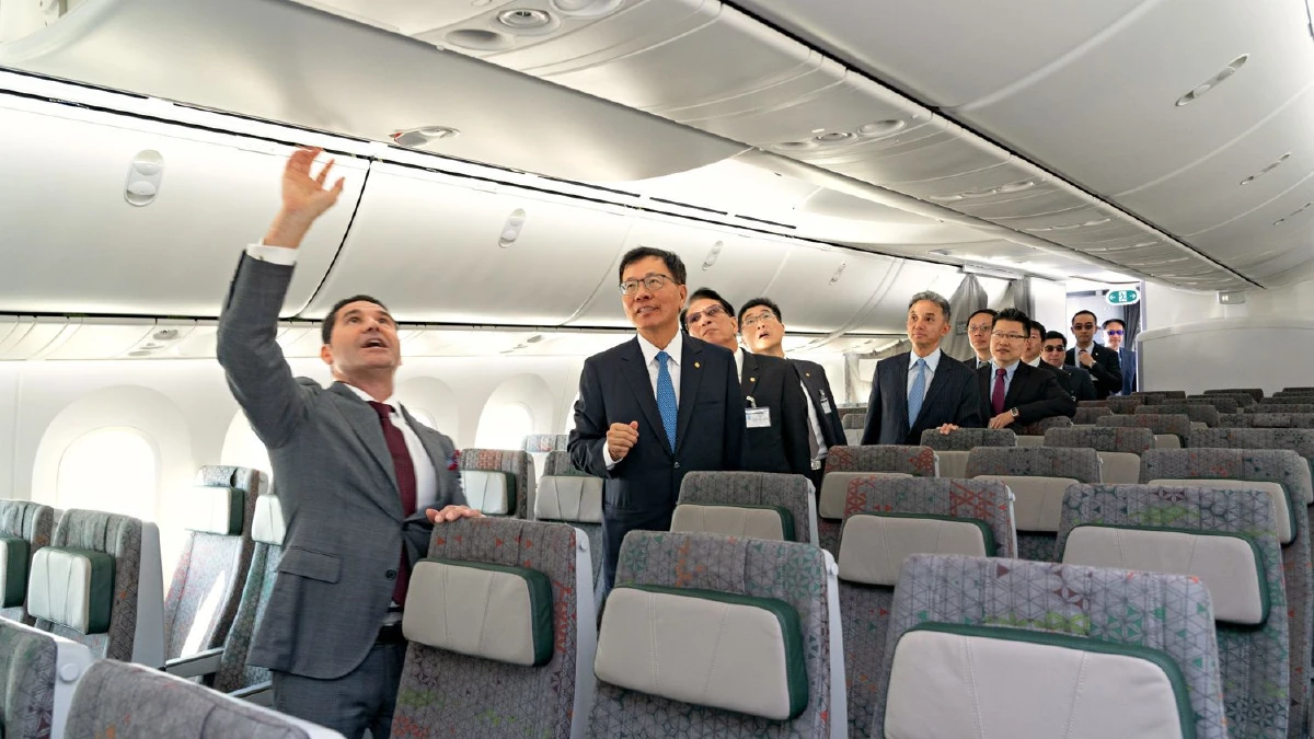 อีวีเอ รับมอบเครื่องบิน โบอิ้ง 787-9 ดรีมไลเนอร์ลำแรกเข้าประจำฝูงบิน สายการบินจะสั่งเพิ่มอีก 3 รุ่น 787-9s และ 20  787-10s