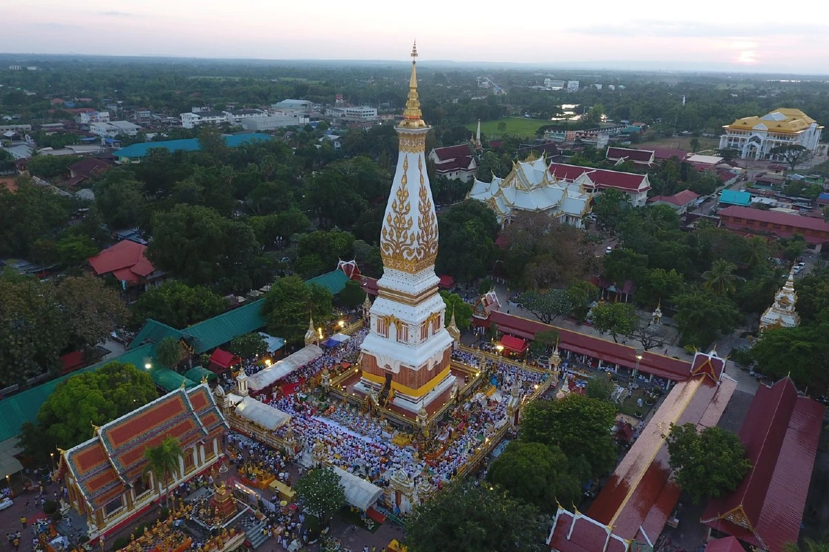 ไทย-ลาวคึก!รวมพิธีบูชาพญานาคครบ61ปีรักษาพระธาตุพนม