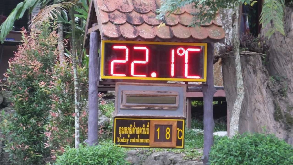 เขาใหญ่อุณหภูมิต่ำสุด18องศาฯ นักท่องเที่ยวแห่กางเต๊นท์ช่วงวันหยุดยาว