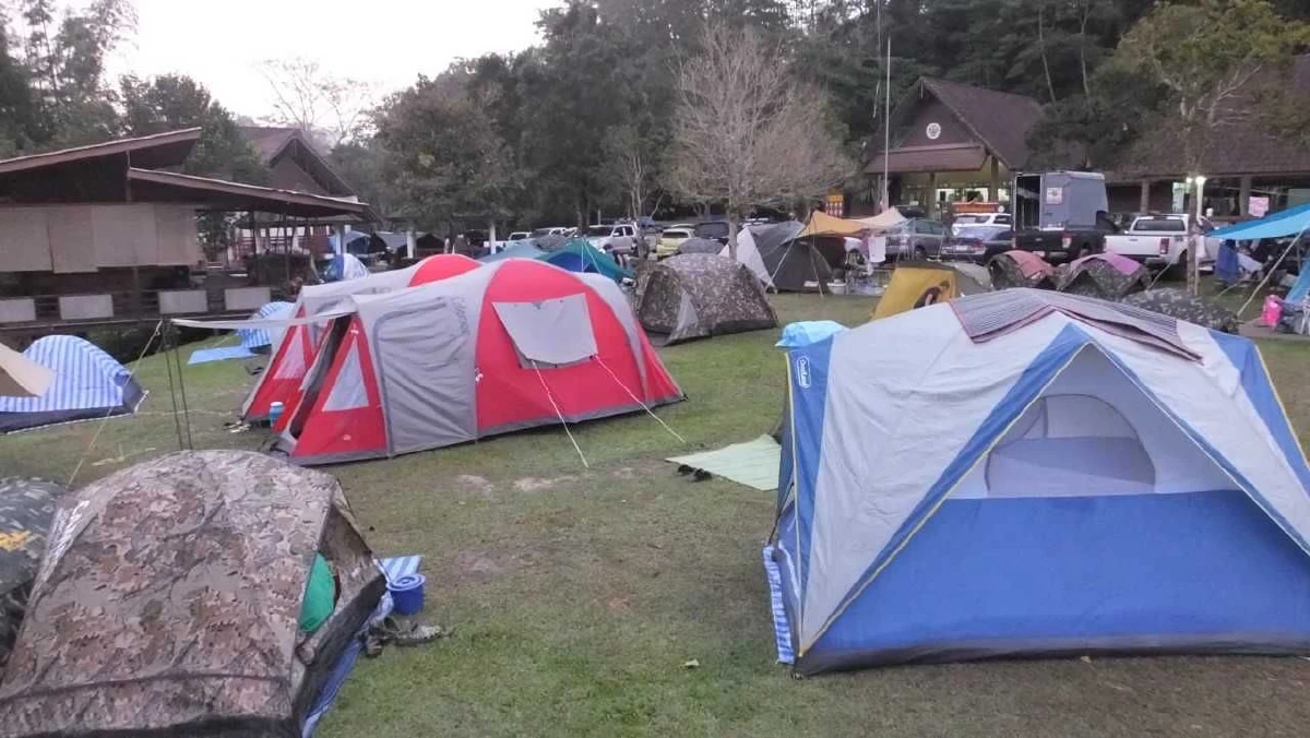 เขาใหญ่อุณหภูมิต่ำสุด18องศาฯ นักท่องเที่ยวแห่กางเต๊นท์ช่วงวันหยุดยาว