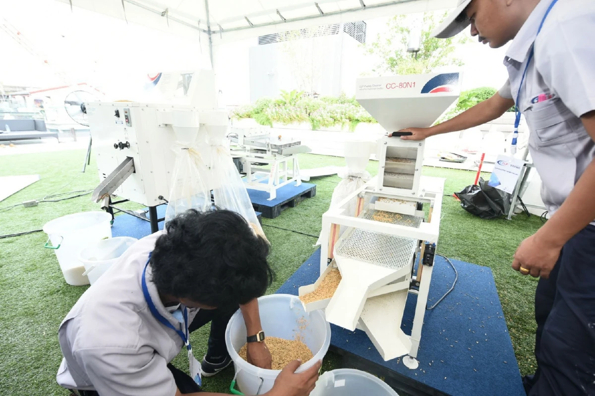เปิดตัวเครื่องสีข้าว ดันเกษตรกรสู่สมาร์ทฟาร์เมอร์