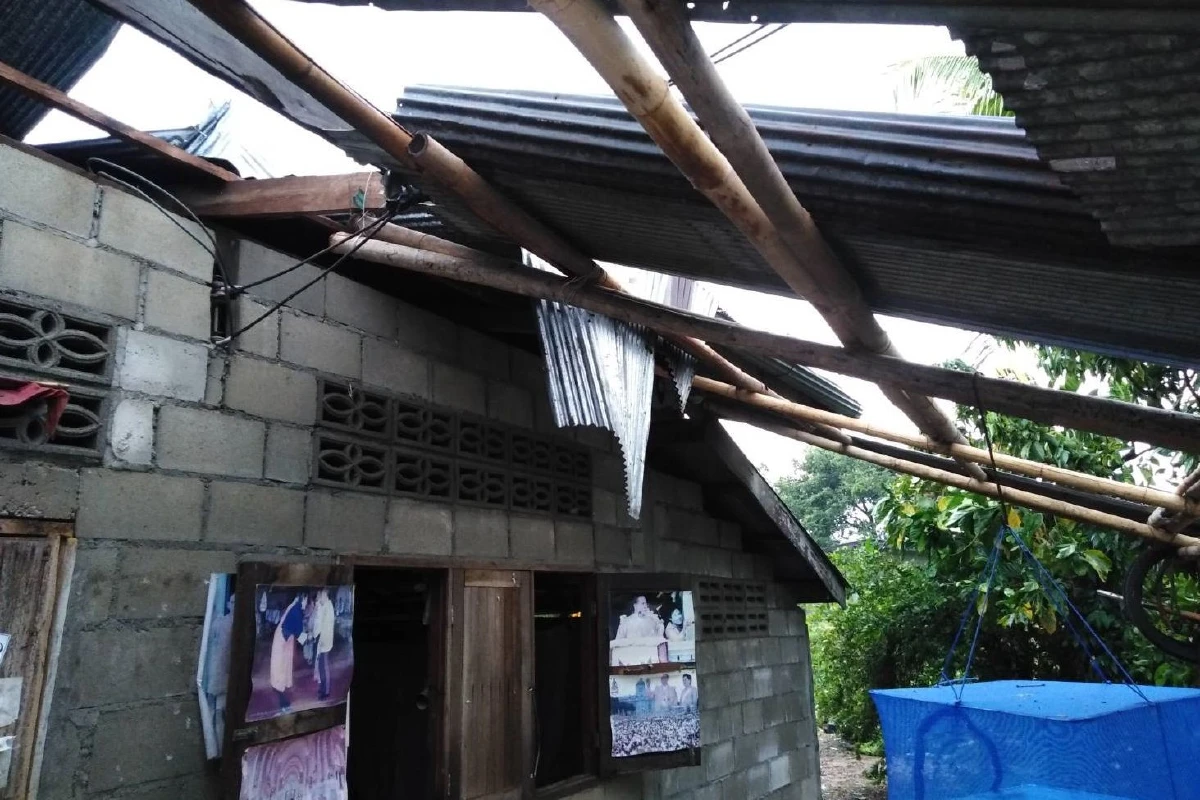 พายุฝนถล่มเมืองกาญจน์เสียหายรุนแรงในรอบ30ปี