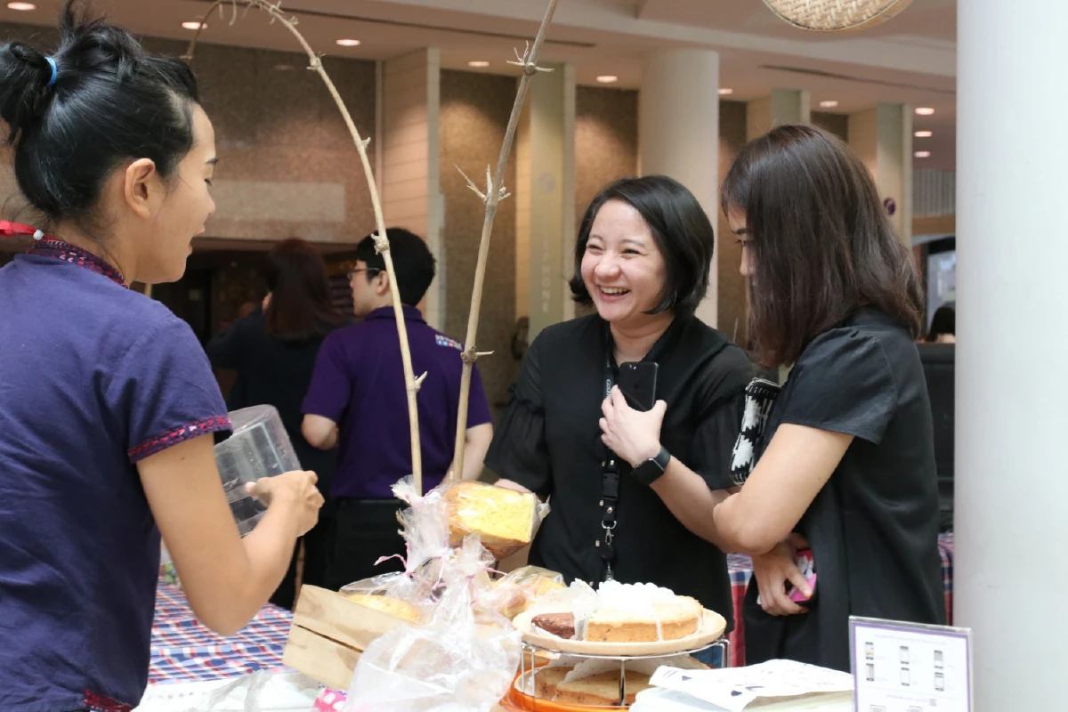 ตลาดสุขใจสัญจร มาตามนัด @เอสซีบีปาร์ค