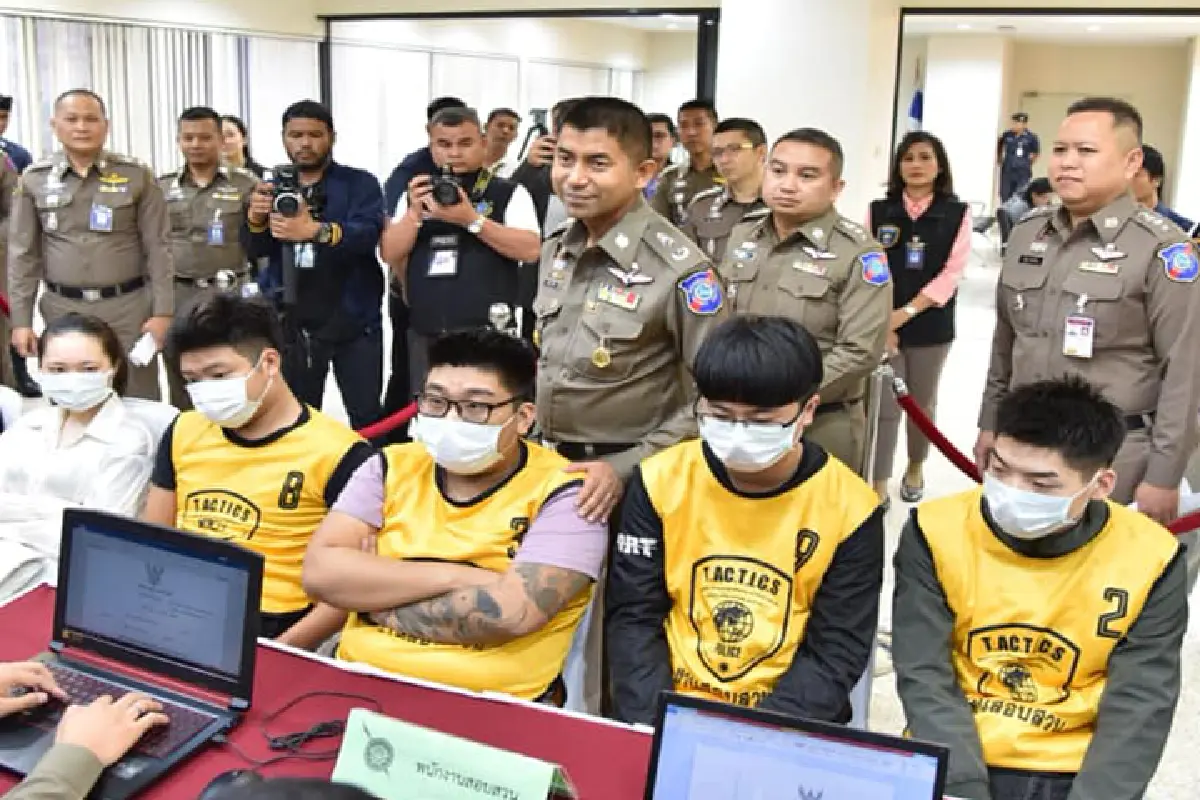 รวบแก๊งทวงหนี้นอกระบบชาวจีนมาเช่าบ้านตั้งฐานในไทย