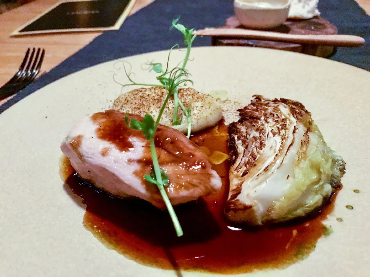 ฮาโอม่า กินกลางสวน