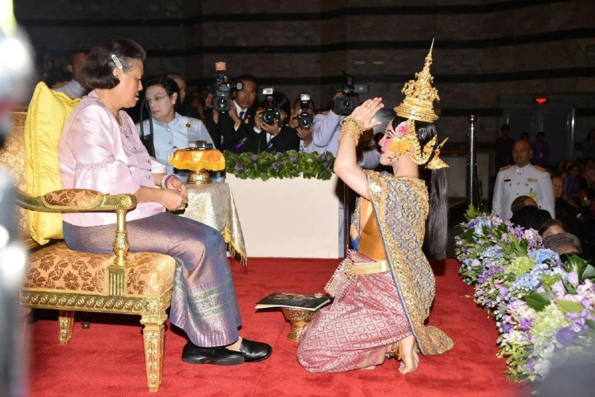 "สมเด็จพระเทพฯ"เสด็จทอดพระเนตรการแสดงโขนมูลนิธิส่งเสริมศิลปาชีพฯ